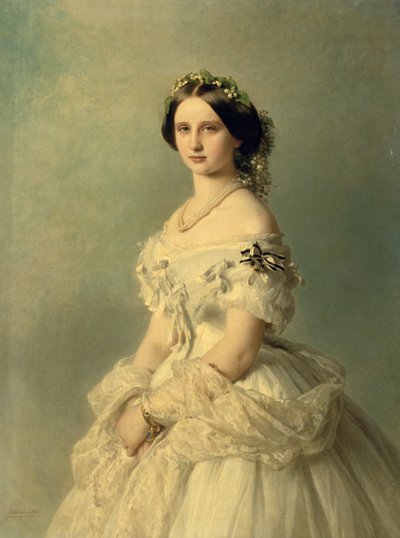 Portrait de la princesse de Bade, 1856 - Franz Xaver Winterhalter